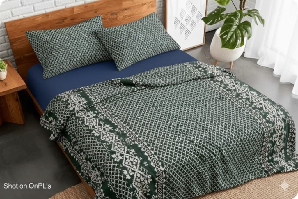 Signature Evergreen Fleece Bedding 3