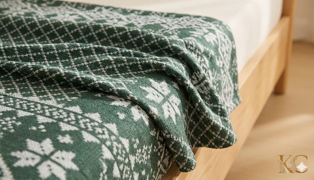 Signature Evergreen Fleece Bedding 4