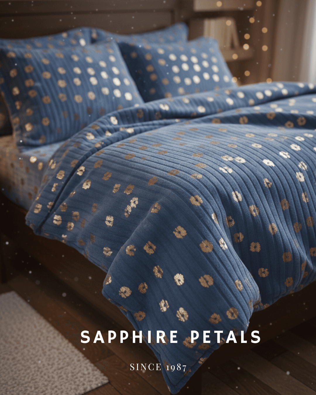 Sapphire Petals - alternate view